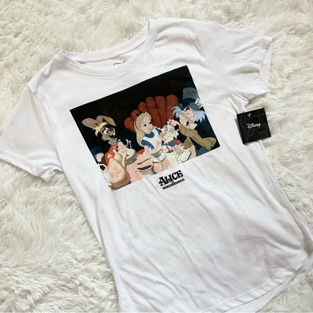 Disney Alice in Wonderland Tea Party Graphic Tee